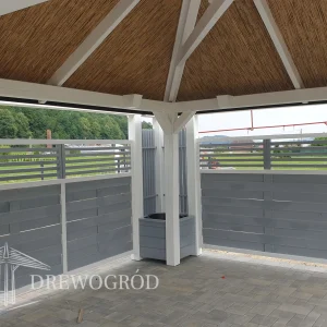 Altana drewniana wnętrze